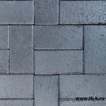 Клинкерная брусчатка Westerwälder графит.оттенок с метал.нагаром - WK1045 